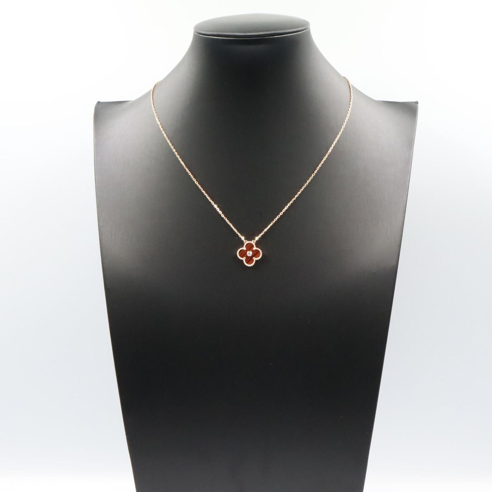 Van Cleef & Arpels Necklace Vintage Alhambra Bullseye 37 41.5 cm 18k Pink Gold — view 5