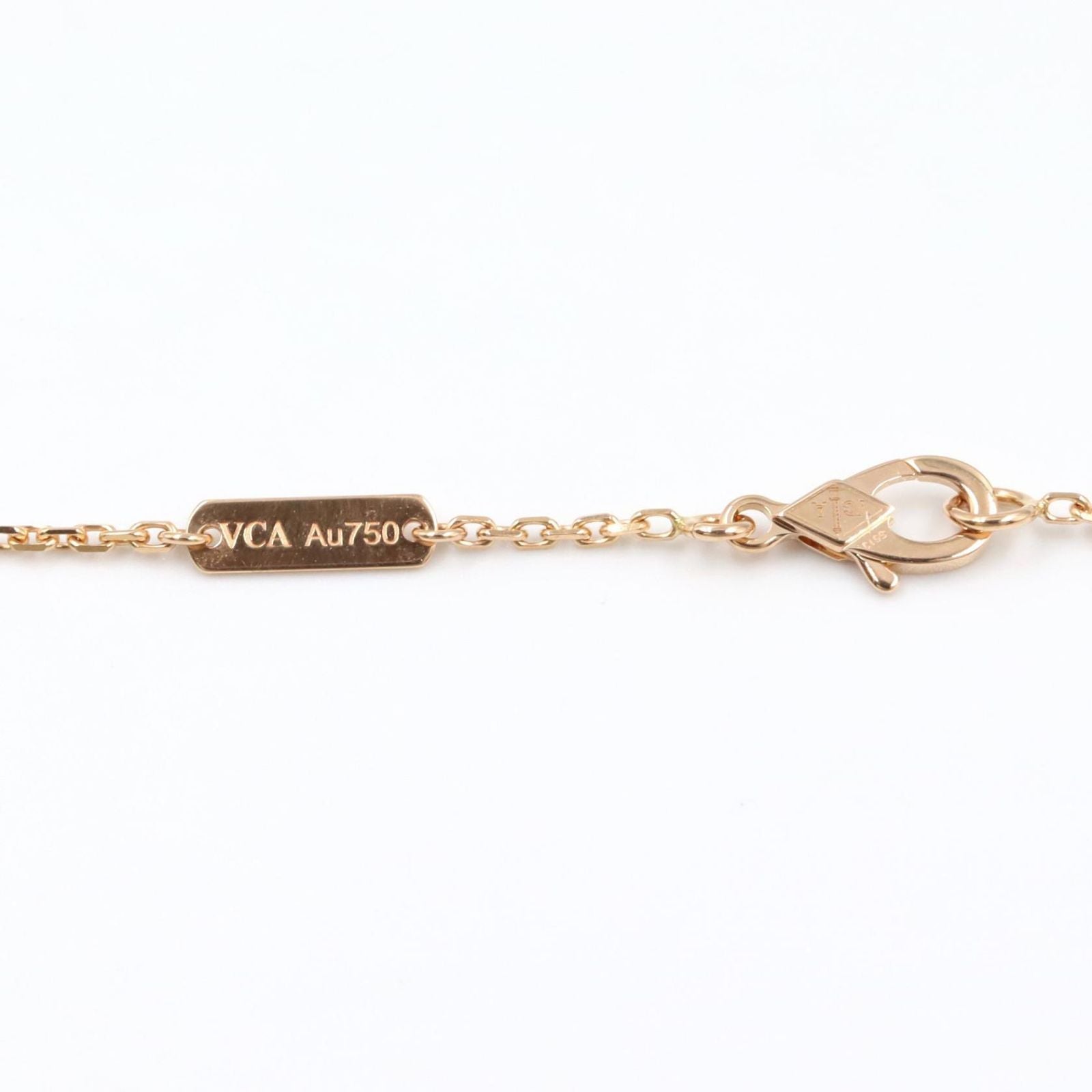 Van Cleef & Arpels Necklace Vintage Alhambra Bullseye 37 41.5 cm 18k Pink Gold — view 3