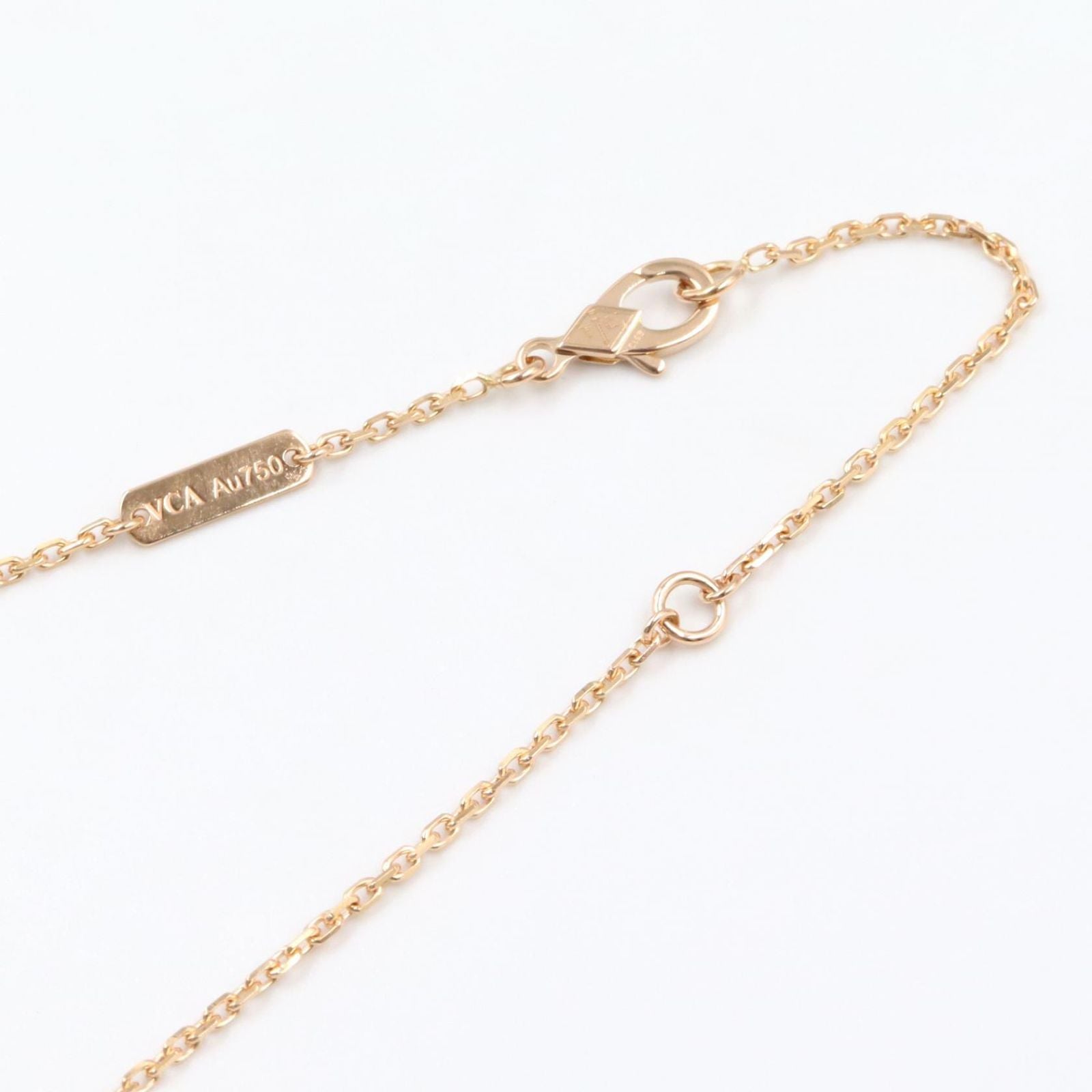 Van Cleef & Arpels Necklace Vintage Alhambra Bullseye 37 41.5 cm 18k Pink Gold — view 4