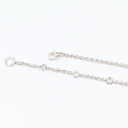 Bvlgari Necklace Risottoir Diamond 38 46.5 cm 18k White Gold — view 5