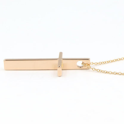 Tiffany & Co Necklace Cross 47 cm 18k Pink Gold — view 5