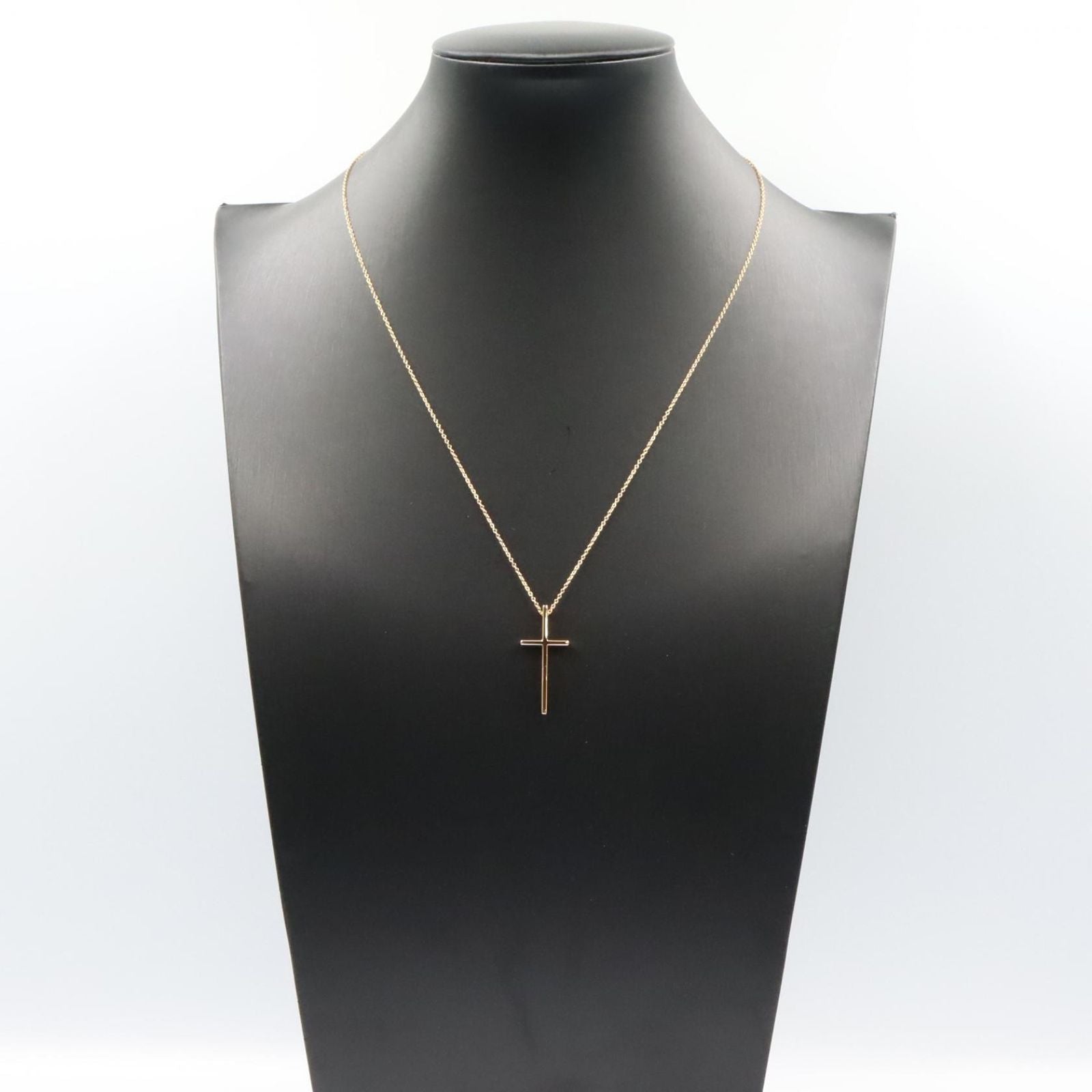 Tiffany & Co Necklace Cross 47 cm 18k Pink Gold — view 6