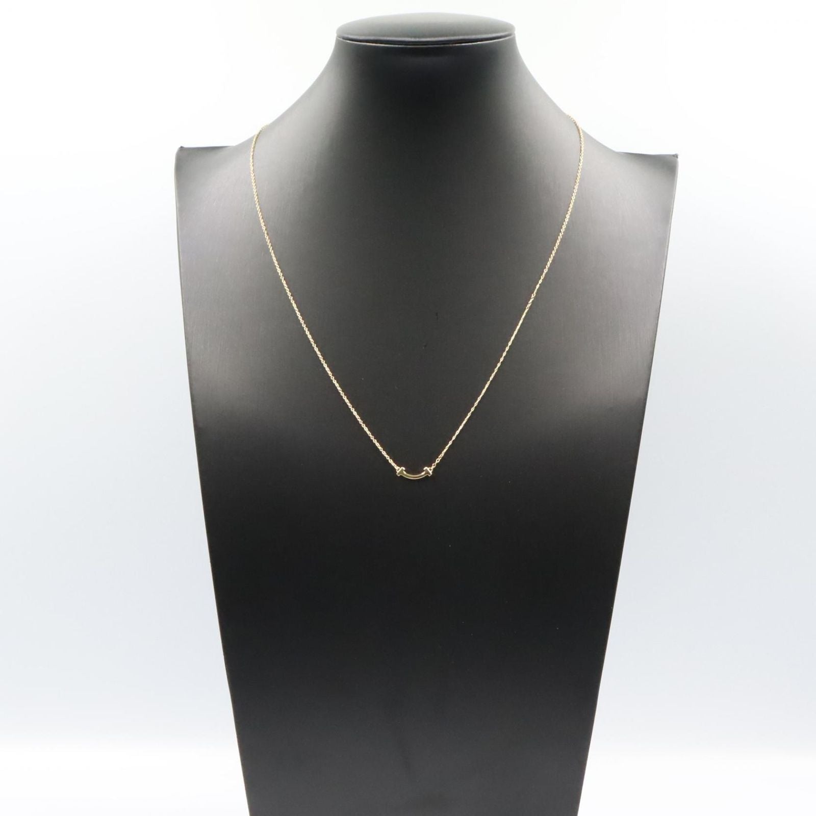 Tiffany & Co Necklace T Smile Mini 44.5 50 cm 18k — view 6