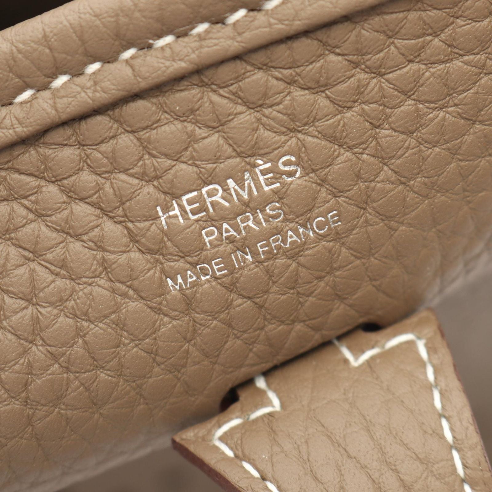 Hermes Shoulder Bag Evelyne 23 Etoupe — view 4