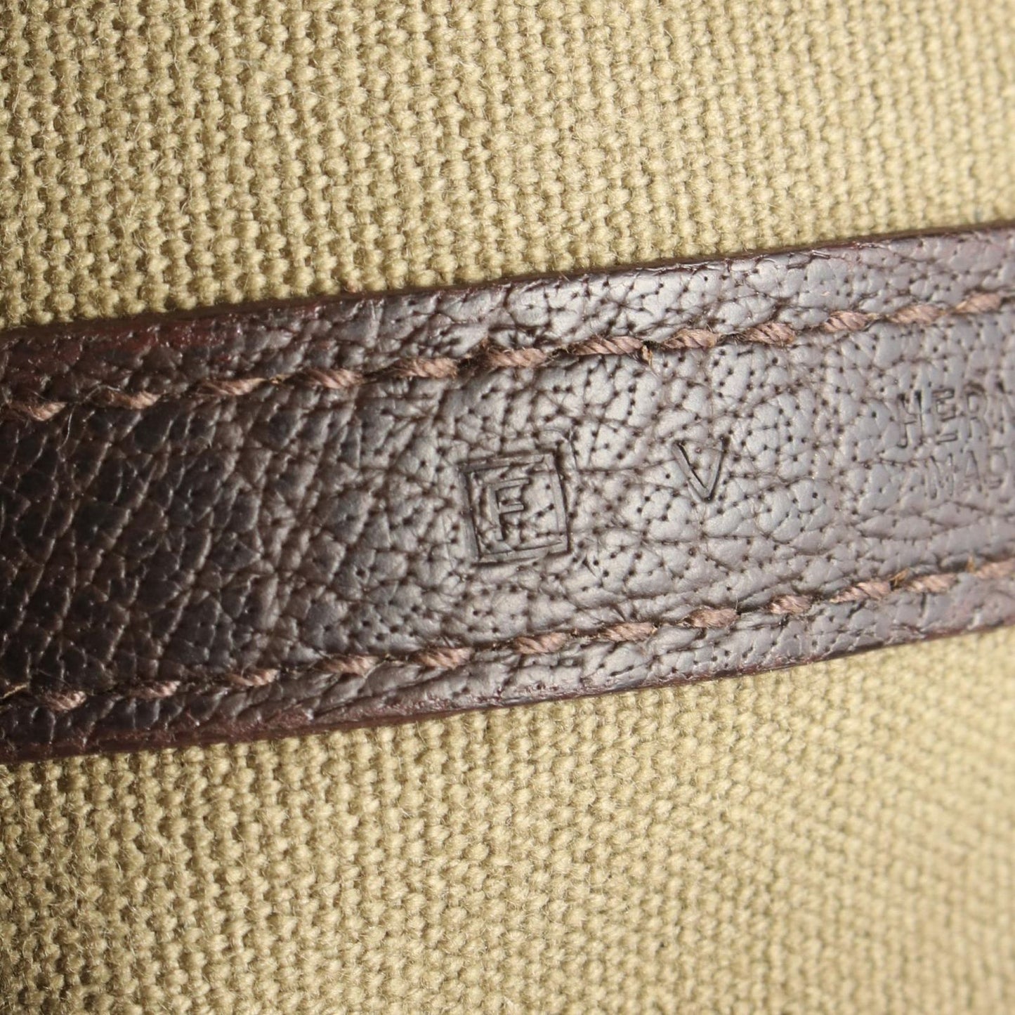 Hermes Tote Garden Party PM Khaki Ebene Leather — view 5