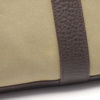 Hermes Tote Garden Party PM Khaki Ebene Leather — view 7