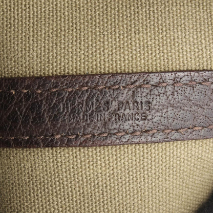 Hermes Tote Garden Party PM Khaki Ebene Leather — view 4