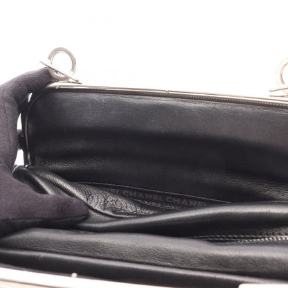 Chanel Handbag Quilted Black Lambskin Coco Charm — view 7