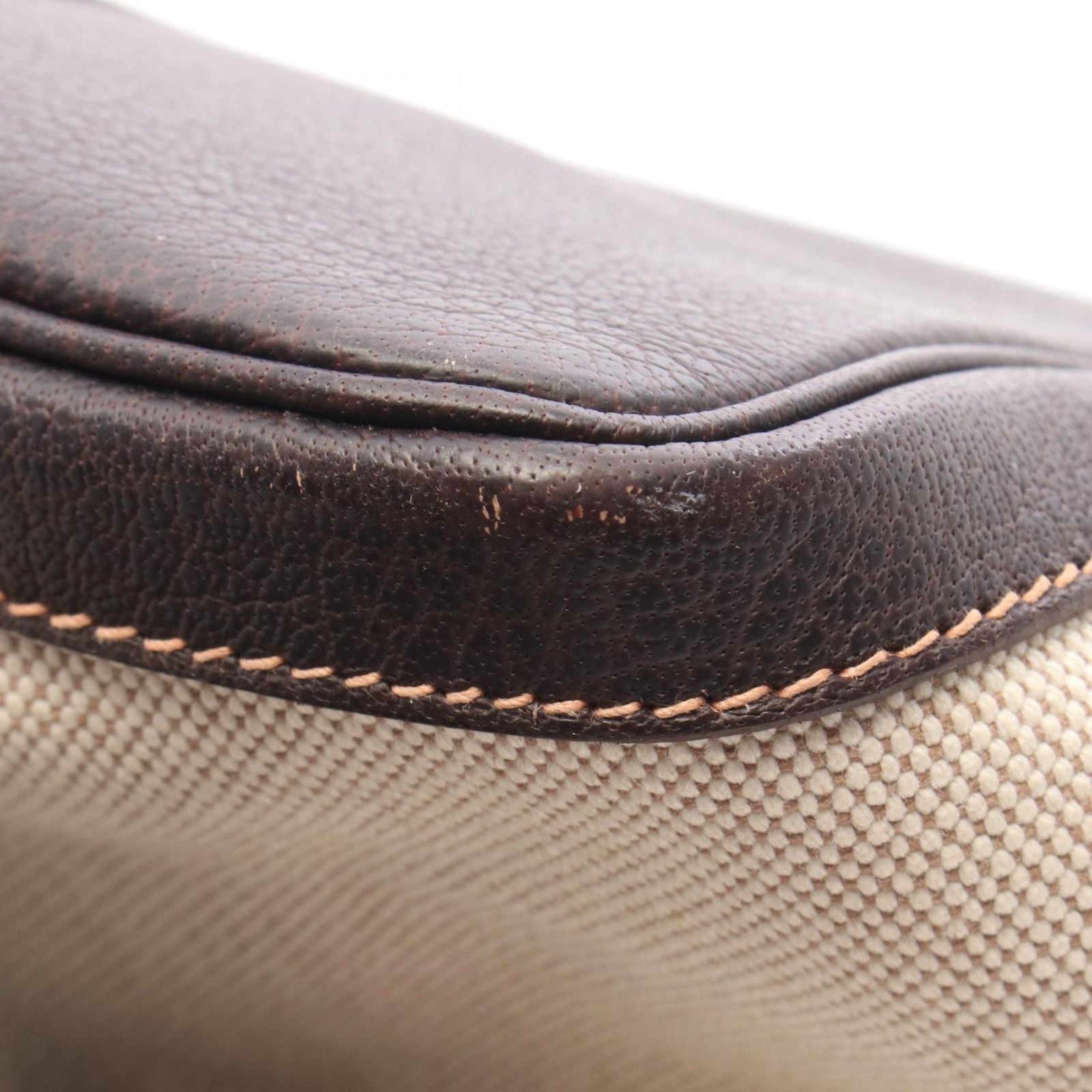 Hermes Tote Garden Party PM Ecru Ebene Leather — view 8