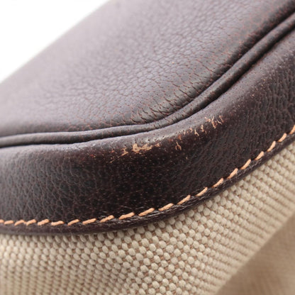 Hermes Tote Garden Party PM Ecru Ebene Leather — view 9