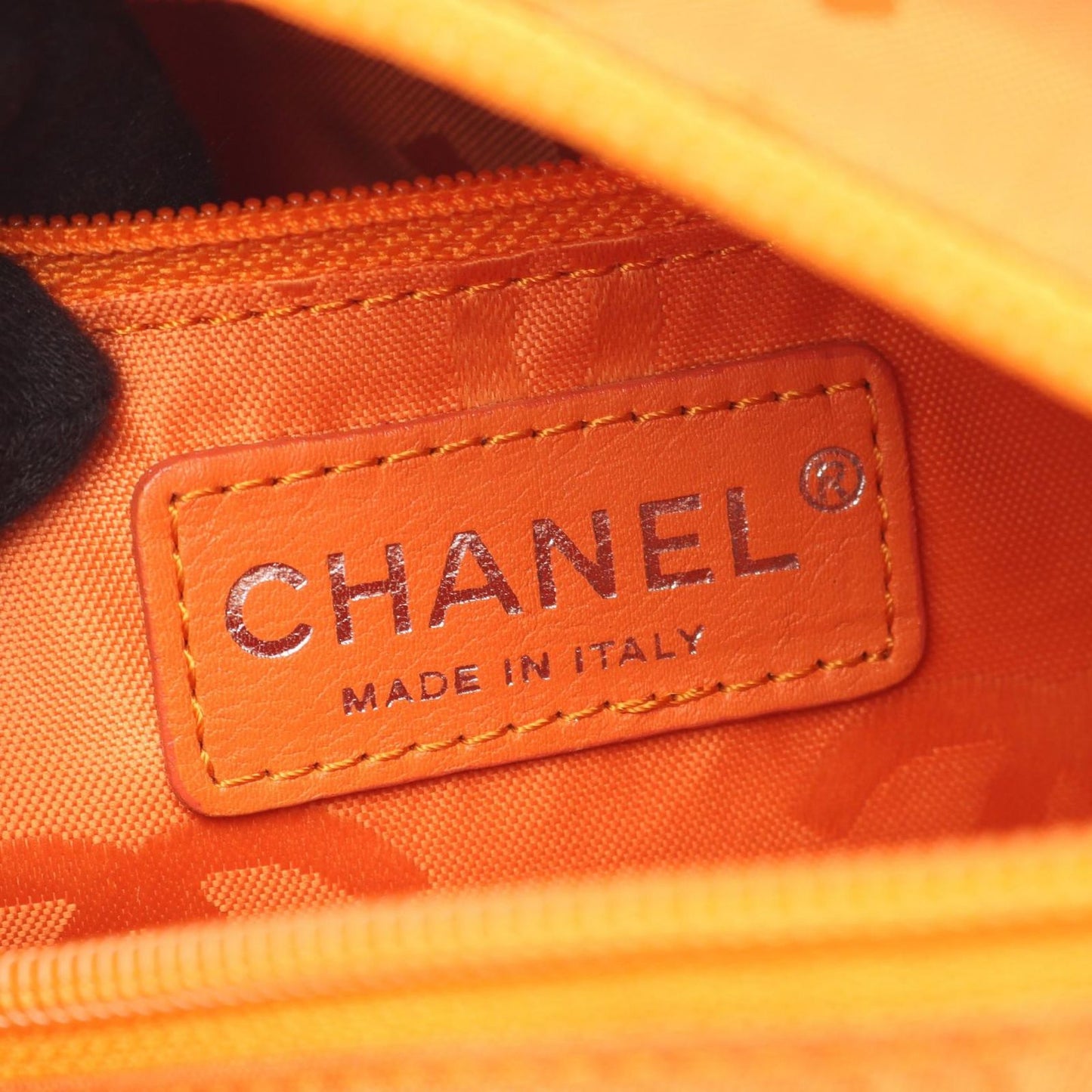 Chanel Tote Cambon Line Dark Brown Leather Patent — view 4