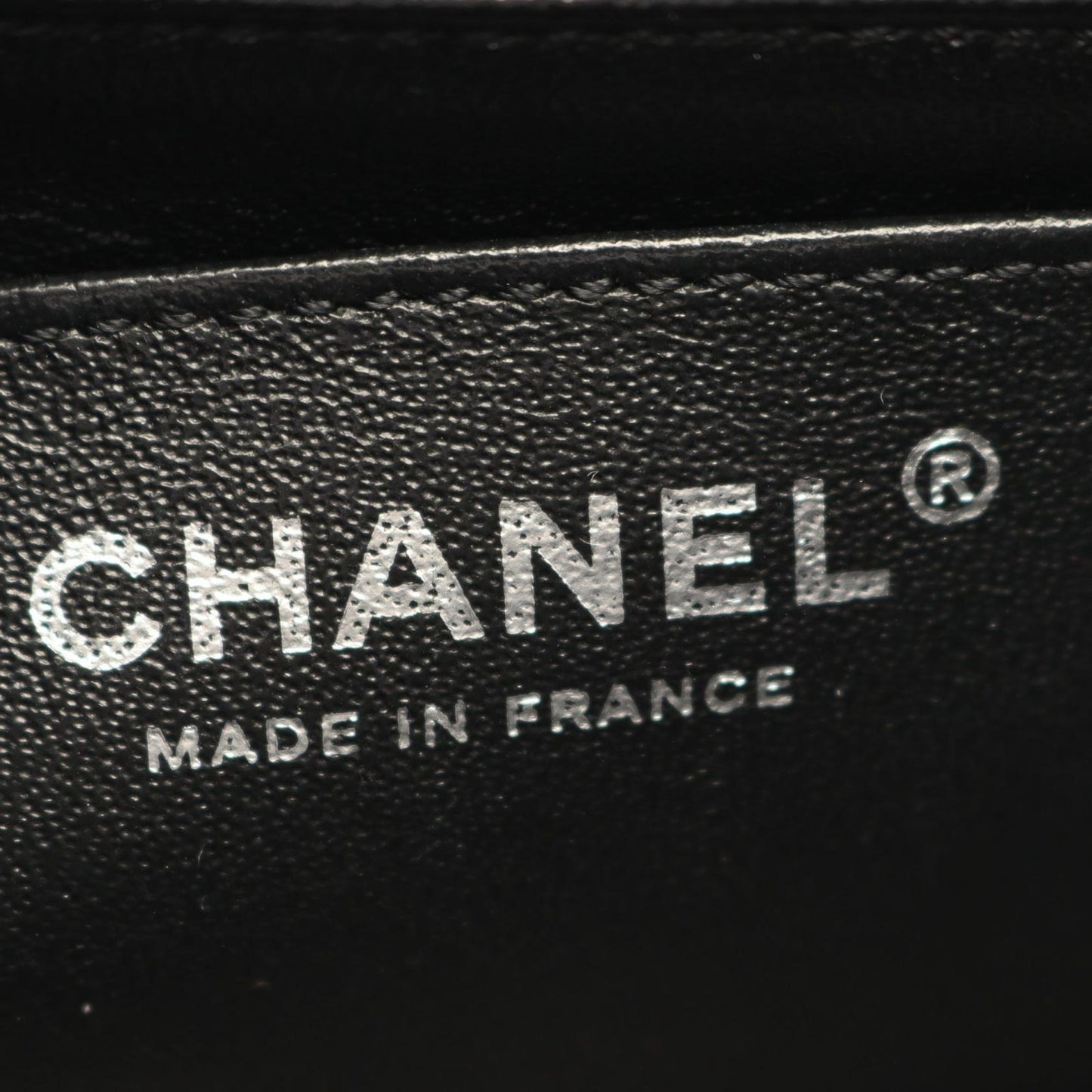 Chanel Shoulder Bag 2.55 Mini Quilted Black Lambskin Chain — view 4