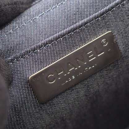 Chanel Handbag CC Logo 2-Way Navy Lambskin CC Vanity Chain — view 4