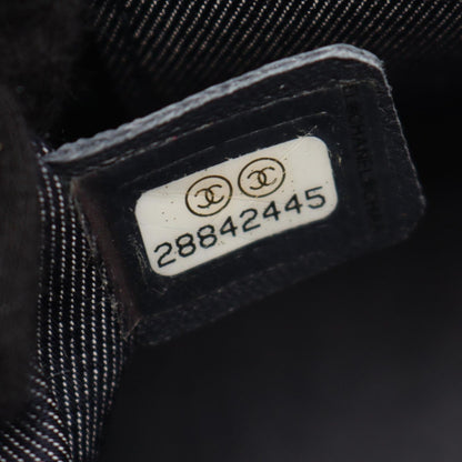 Chanel Handbag CC Logo 2-Way Navy Lambskin CC Vanity Chain — view 5