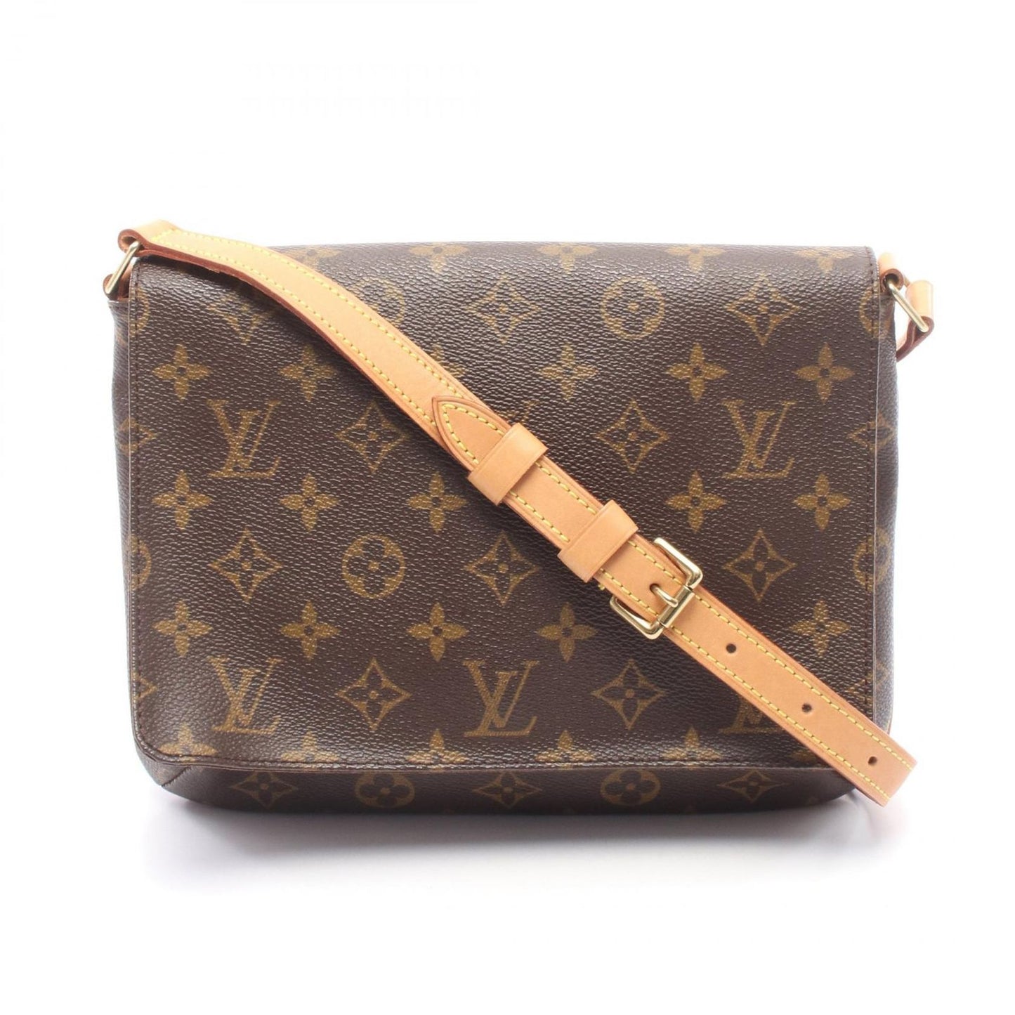 Louis Vuitton Shoulder Bag Musette Tango Short Strap Canvas Leather
