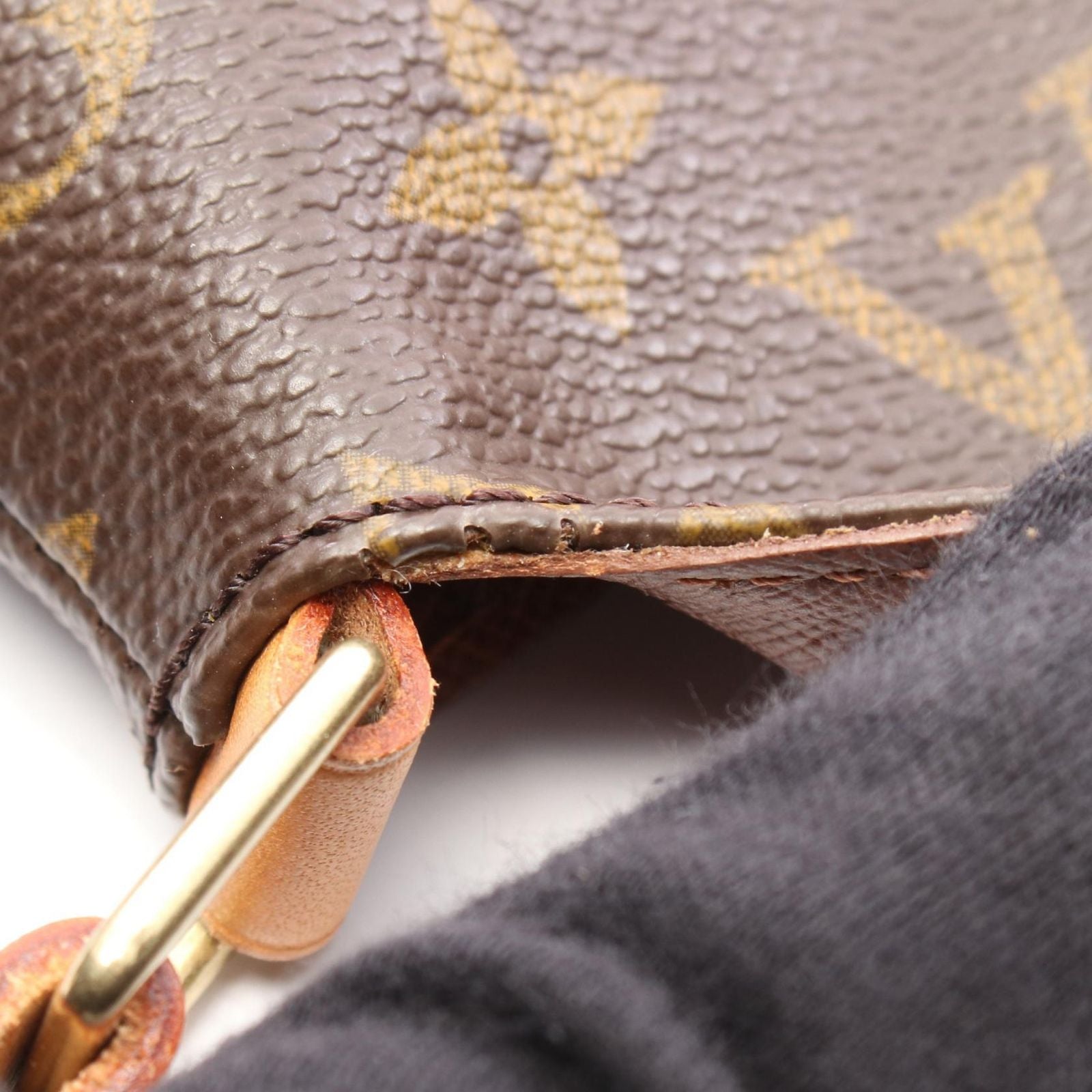 Louis Vuitton Shoulder Bag Musette Tango Short Strap Canvas Leather — view 6