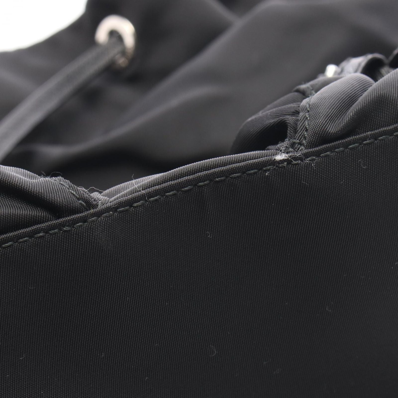 Prada Backpack Tessuto Robot Noir Pink Nylon Leather — view 7