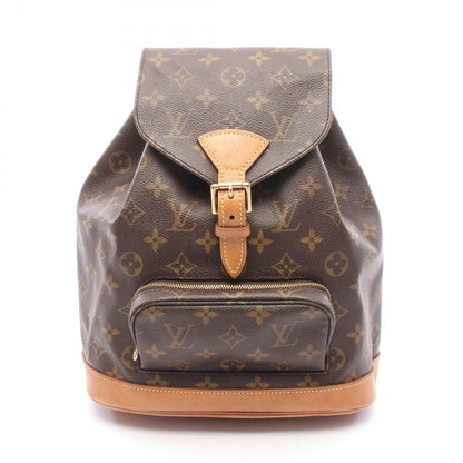 Louis Vuitton Backpack Montsouris MM Canvas Leather