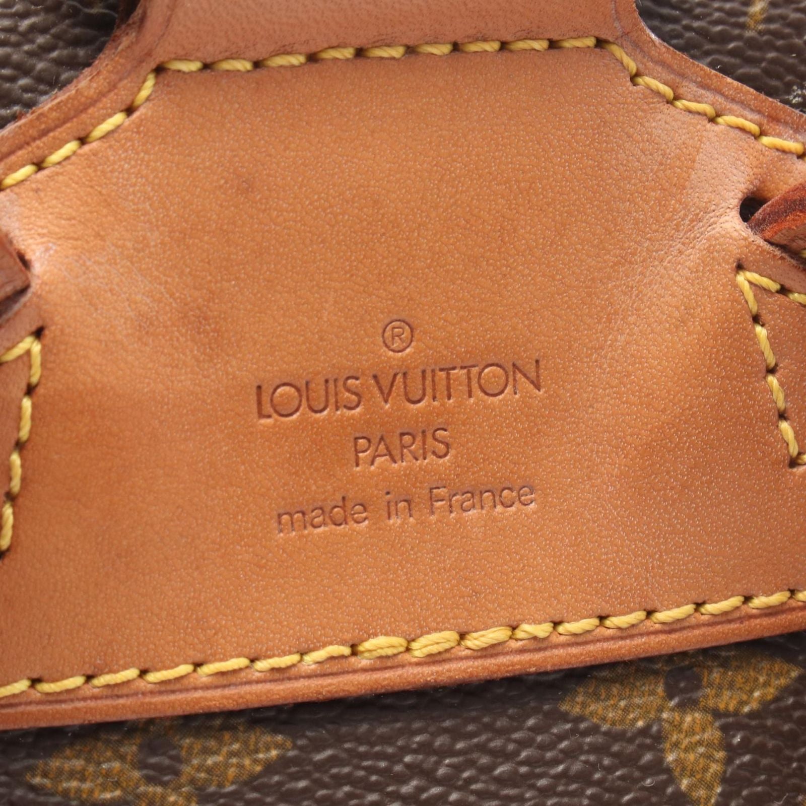 Louis Vuitton Backpack Montsouris MM Canvas Leather — view 4