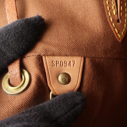 Louis Vuitton Backpack Montsouris MM Canvas Leather — view 5