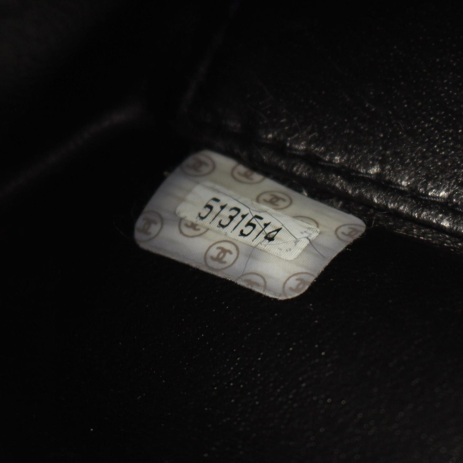 Chanel Shoulder Bag Quilted Black Lambskin Chain — view 5