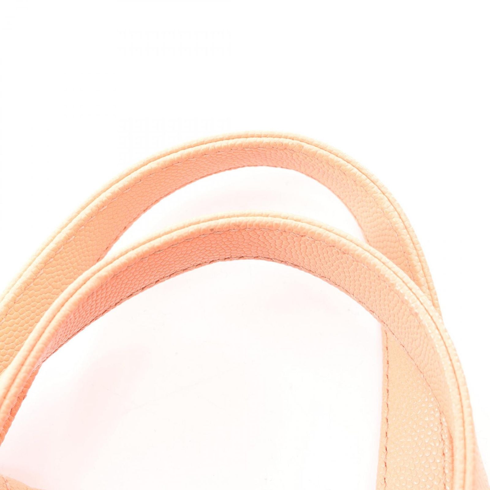 Chanel Backpack 22 Large Coral Pink Caviar Leather 22 Quilted Chain — view 8