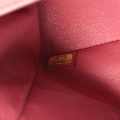 Chanel Shoulder Bag Quilted Single Flap Pink Leather Chain — view 5