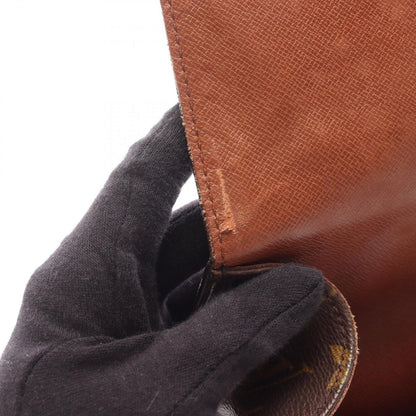 Louis Vuitton Shoulder Bag Cart Ciel MM Canvas Leather — view 9
