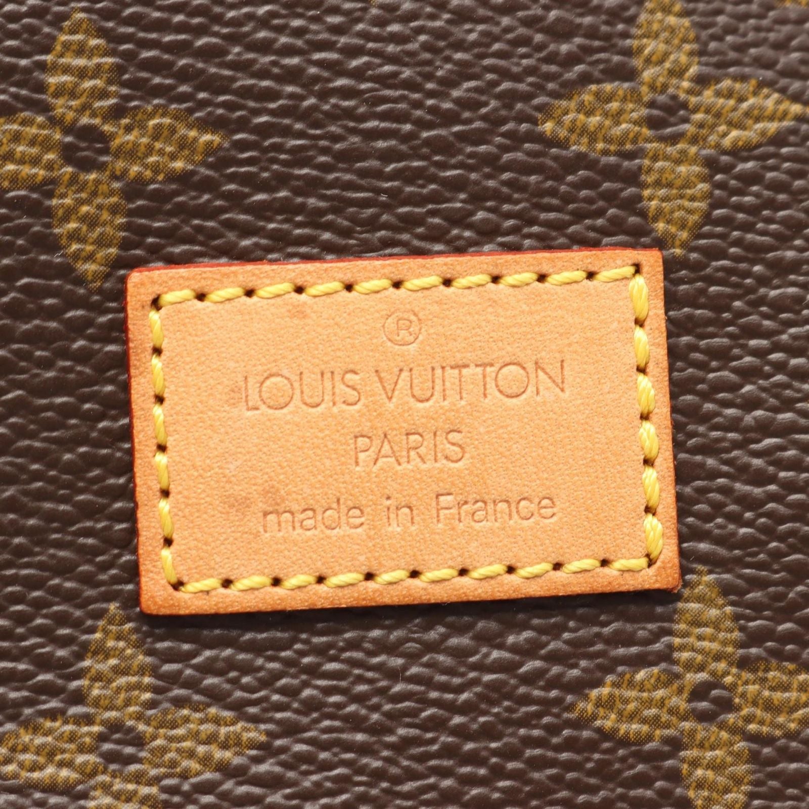 Louis Vuitton Shoulder Bag Saumur 30 Canvas Leather — view 5