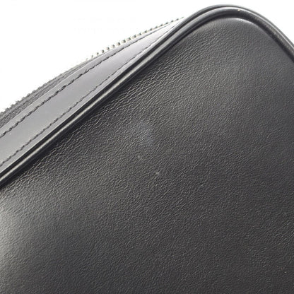 Celine Shoulder Bag Black Leather Triomphe — view 7