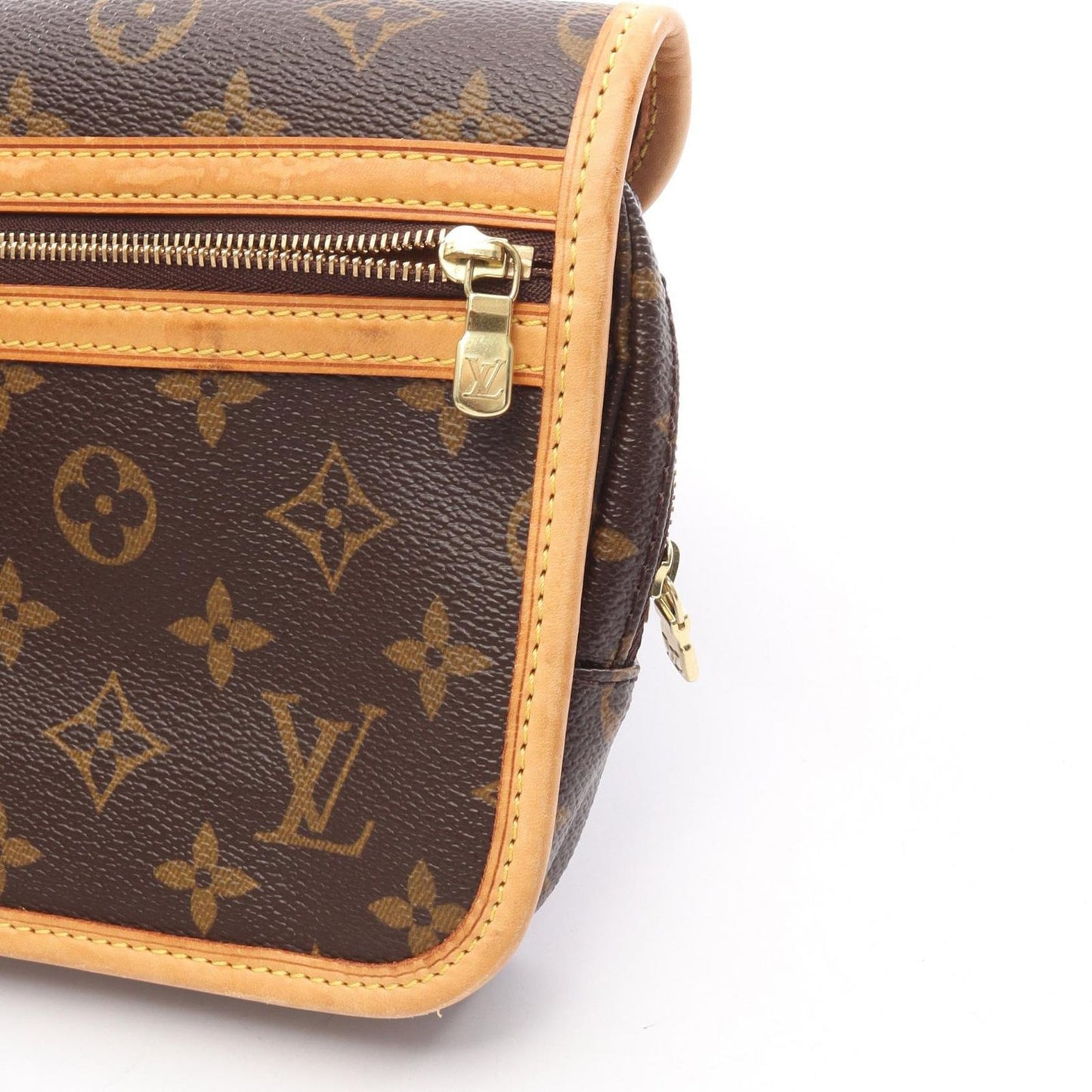 Louis Vuitton Waist Bag Bosphore Canvas Leather — view 7