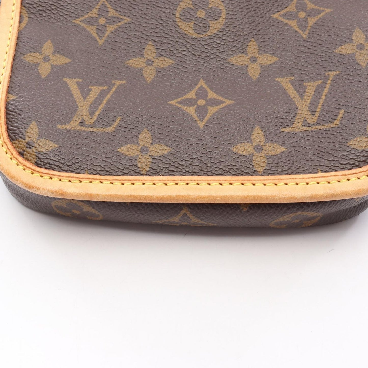Louis Vuitton Waist Bag Bosphore Canvas Leather — view 8