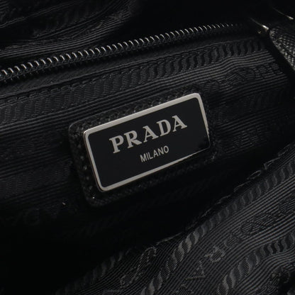Prada Shoulder Bag Black Nylon Leather — view 4