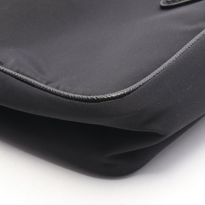 Prada Shoulder Bag Black Nylon Leather — view 5
