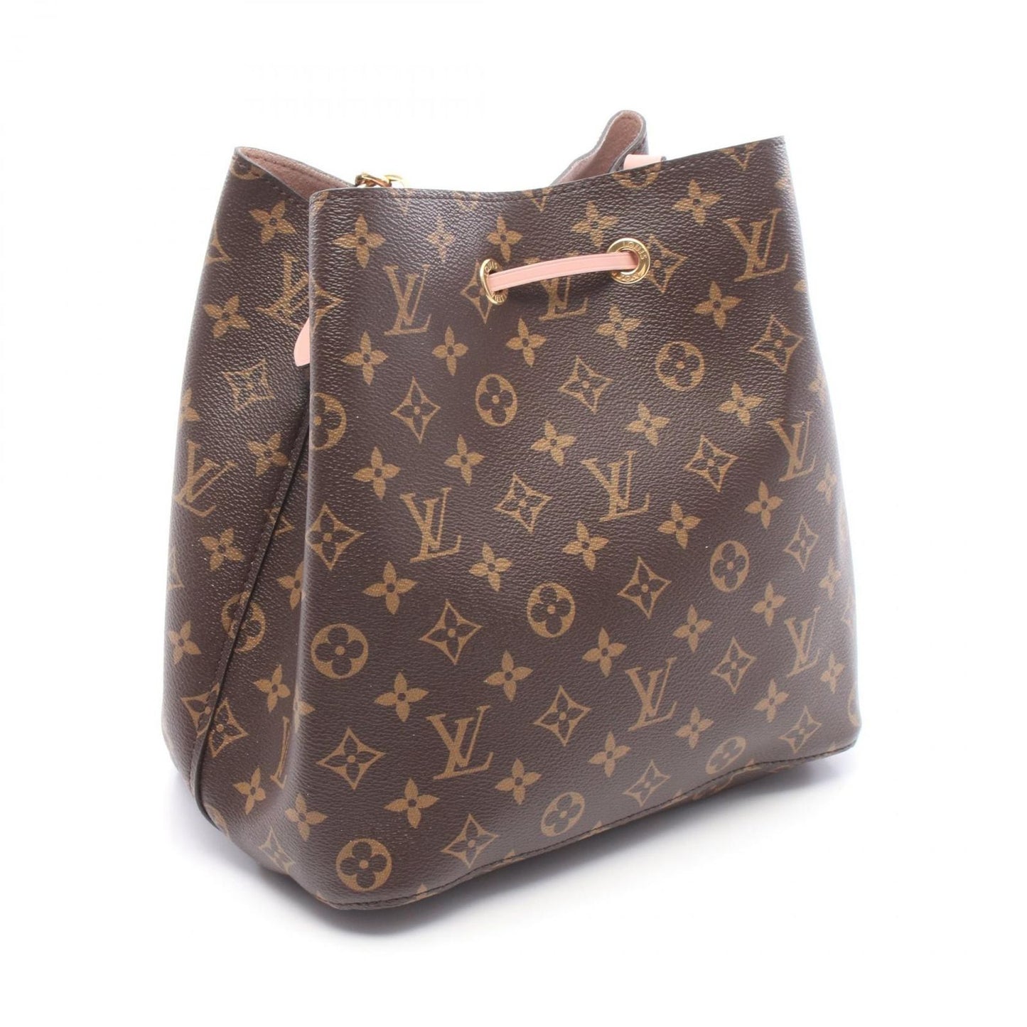 Louis Vuitton Shoulder Bag Neo Noe Rose Poudre Canvas Leather — view 2