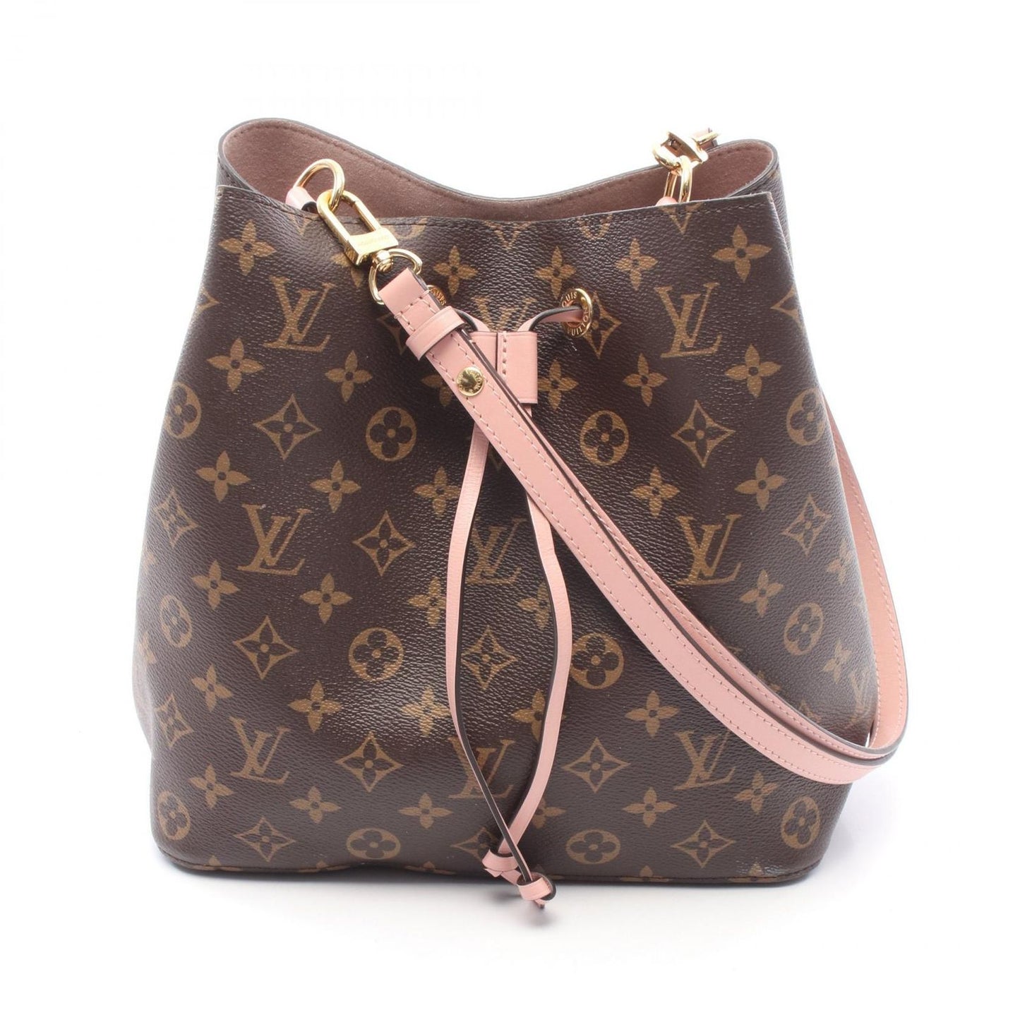 Louis Vuitton Shoulder Bag Neo Noe Rose Poudre Canvas Leather