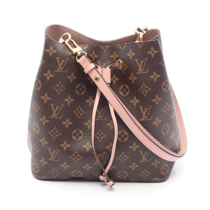 Louis Vuitton Shoulder Bag Neo Noe Rose Poudre Canvas Leather