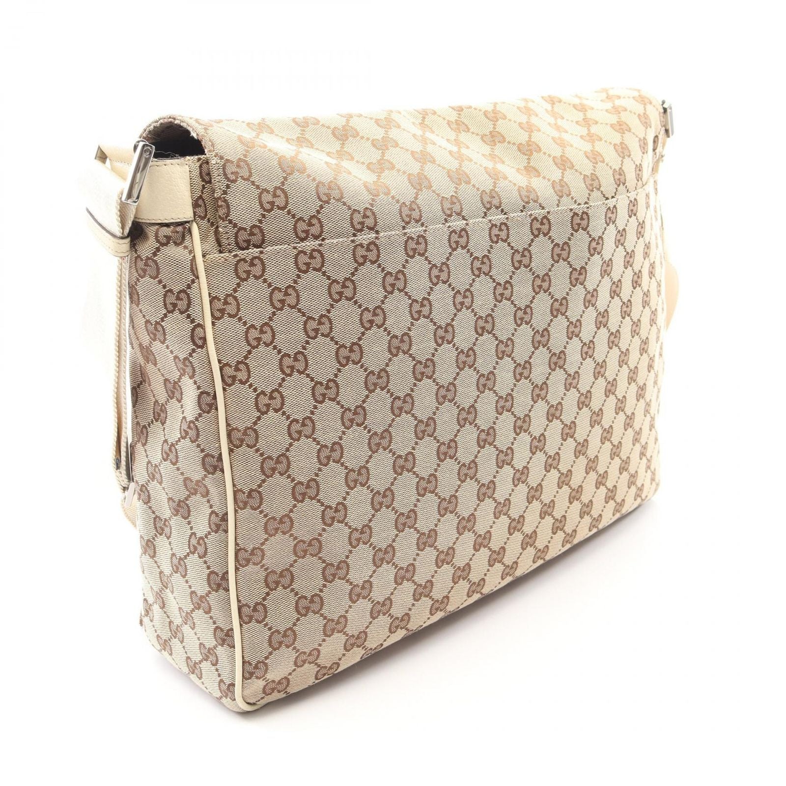 Gucci Shoulder Bag GG Canvas Beige Ivory — view 2