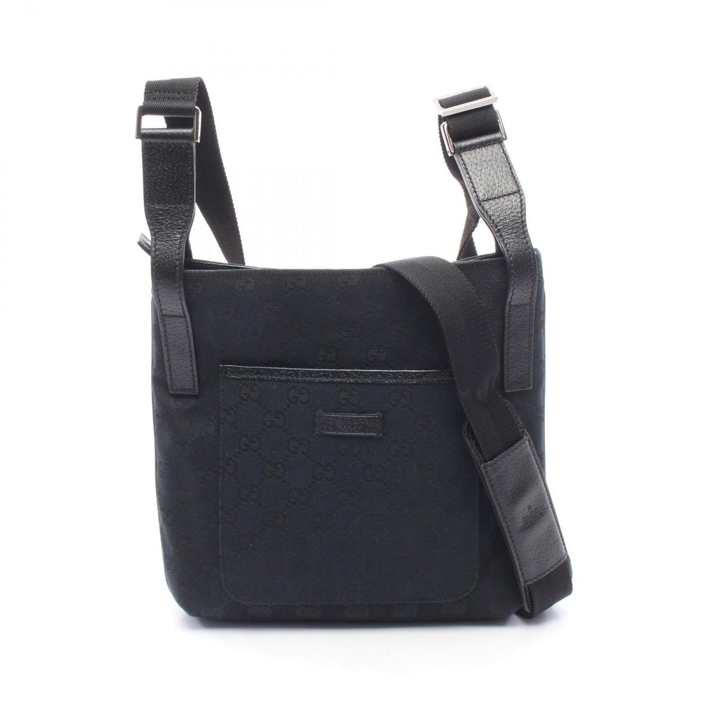 Gucci Shoulder Bag GG Canvas Black