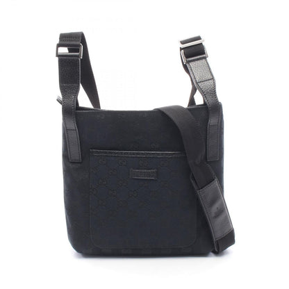 Gucci Shoulder Bag GG Canvas Black