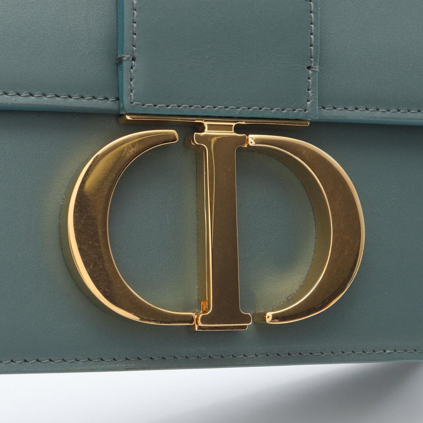 Dior Shoulder Bag 30 Montaigne Green Leather — view 7