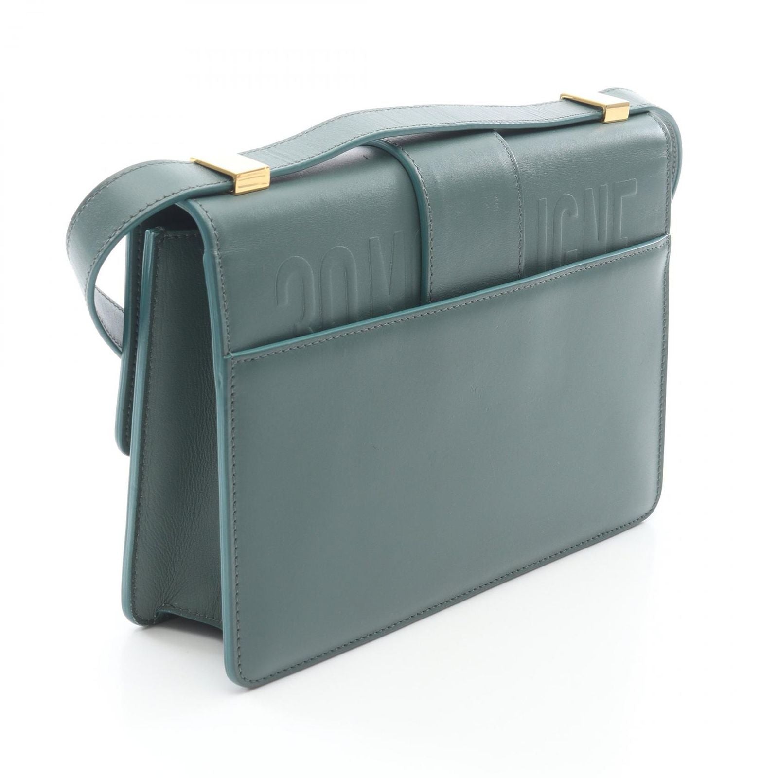 Dior Shoulder Bag 30 Montaigne Green Leather — view 2
