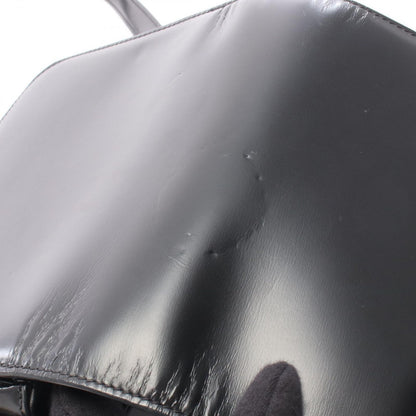 Celine Shoulder Bag Teen Triomphe Black Leather — view 6