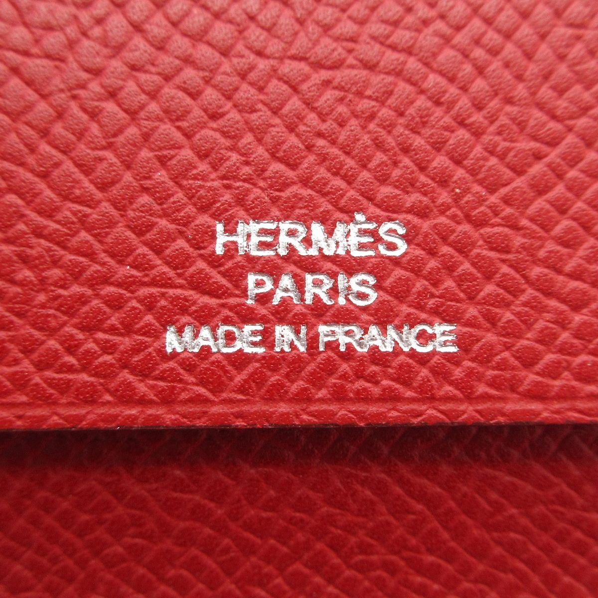 Hermes Notebook Vision Rouge Ash Silver Agenda — view 4