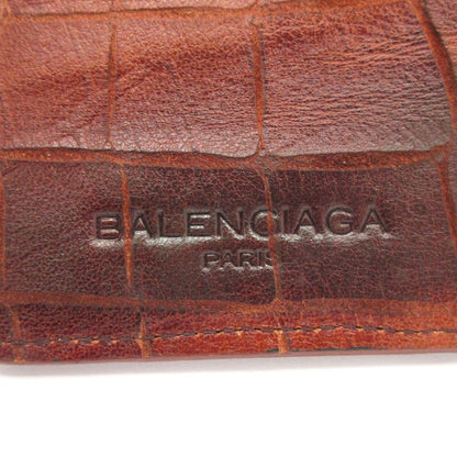 Balenciaga BB Notebook Brown Embossed Leather Agenda — view 4