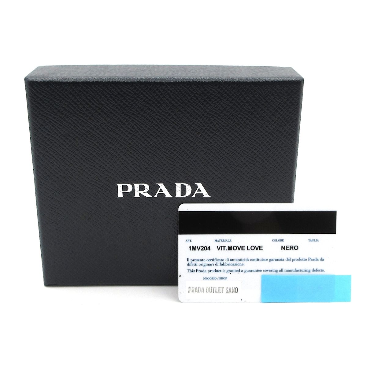 Prada Bifold Wallet Black Pink Multi Floral Pattern Leather — view 7