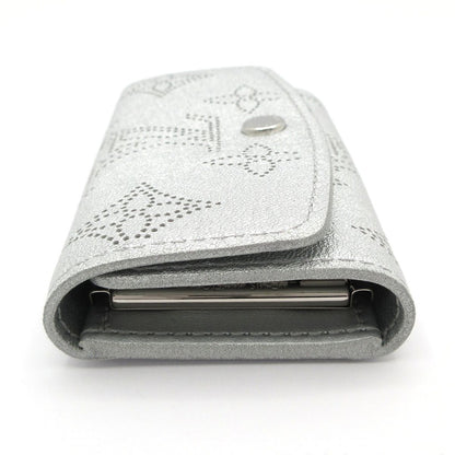 Louis Vuitton Key Case Mahina Multicles 4 Silver Simari Collection LV Ski — view 6