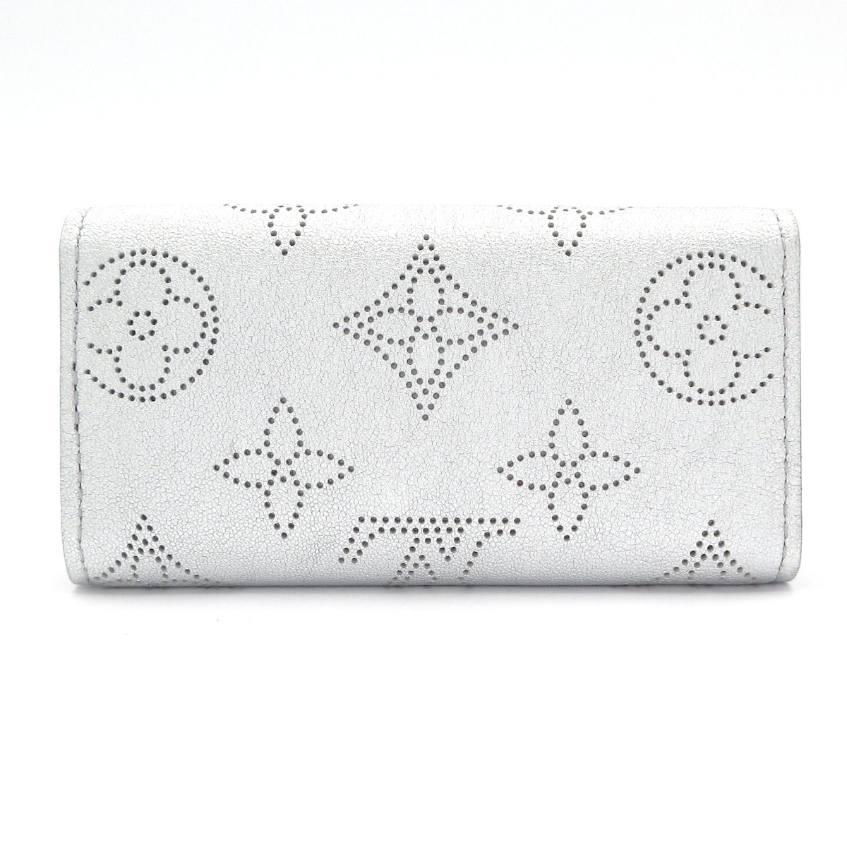 Louis Vuitton Key Case Mahina Multicles 4 Silver Simari Collection LV Ski — view 2