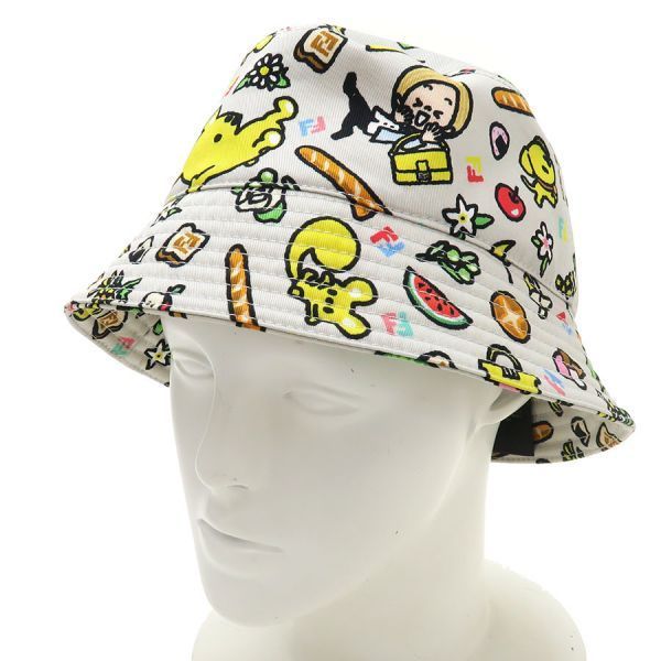 Fendi Bucket Hat Gray