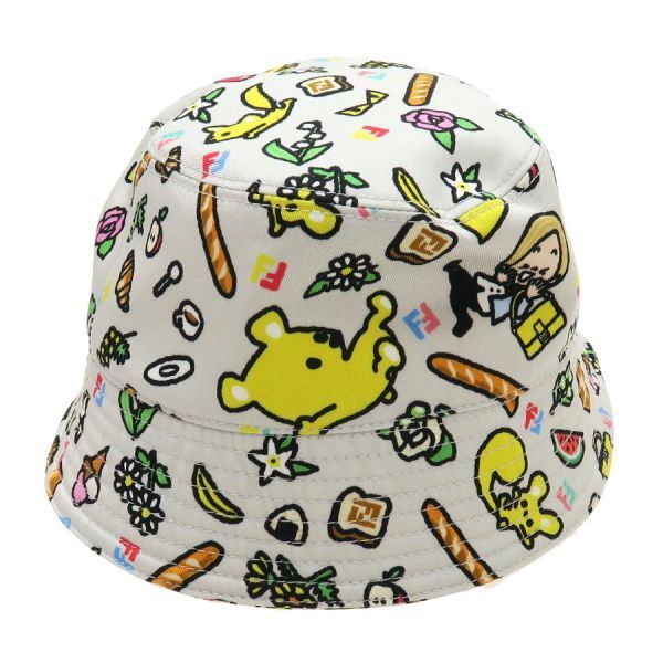 Fendi Bucket Hat Gray — view 2